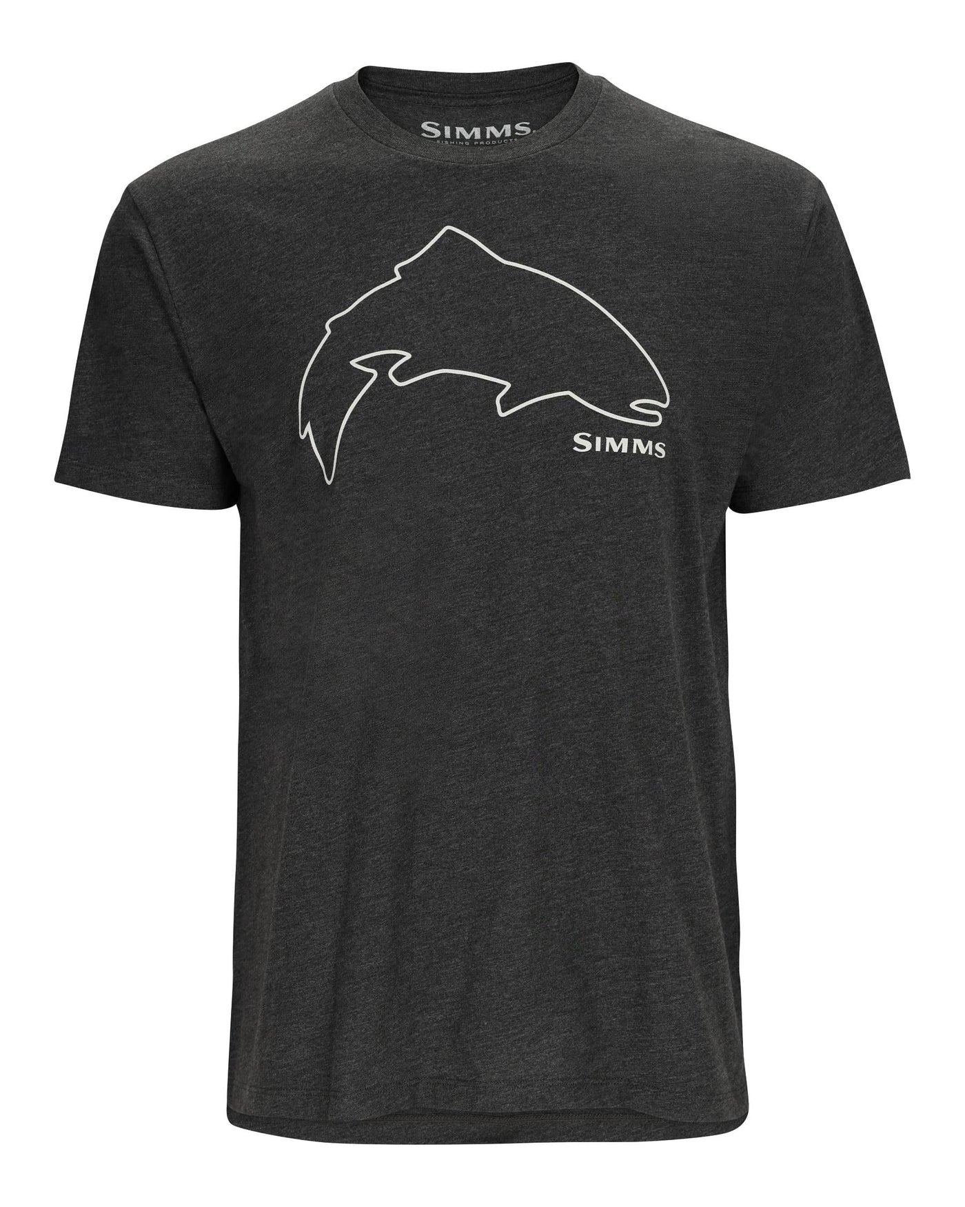 Simms T-Shirt Trout Outline