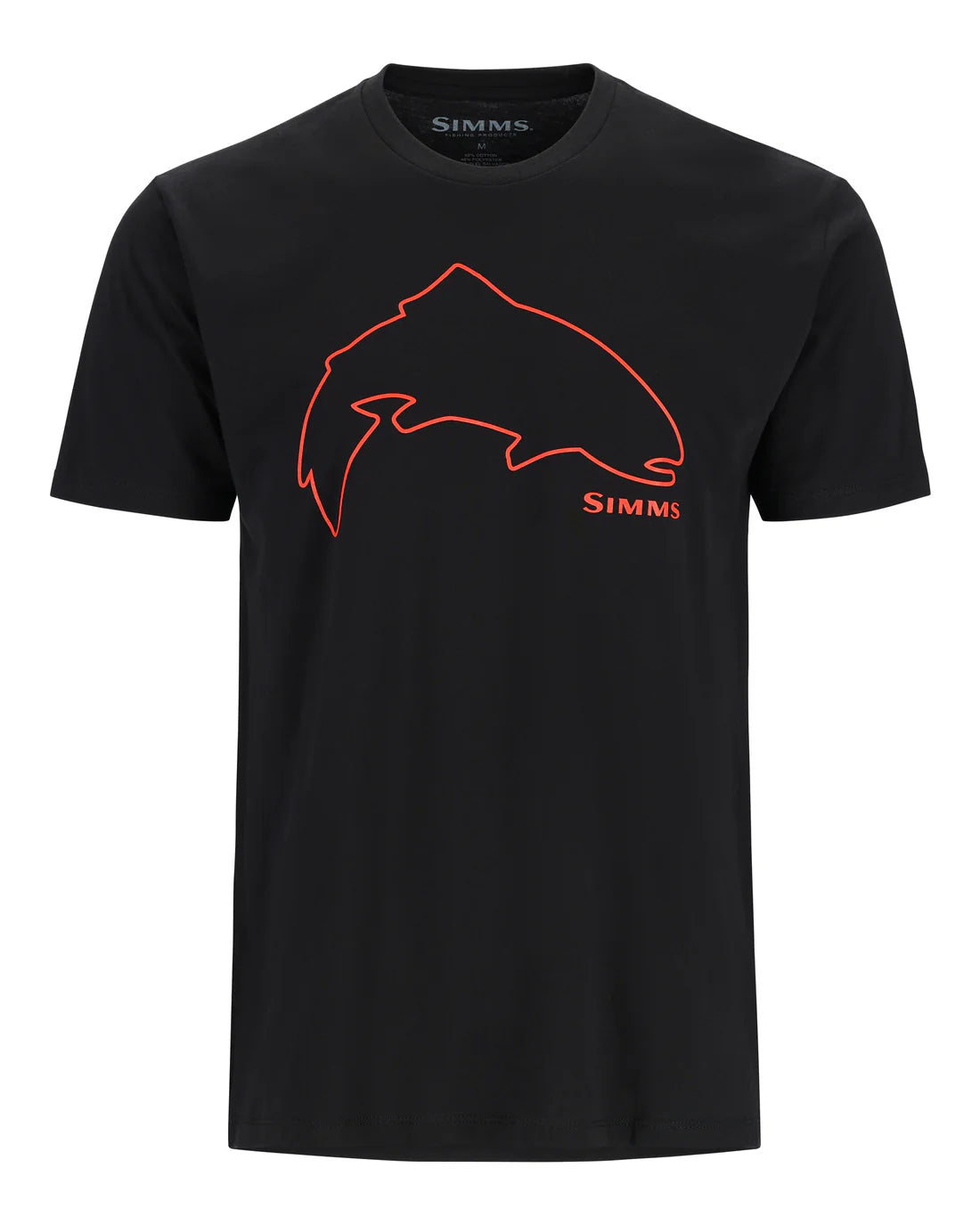 Simms T-Shirt Trout Outline