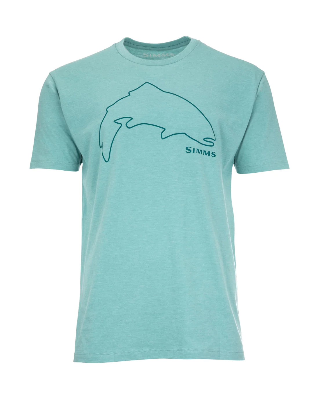 Simms T-Shirt Trout Outline