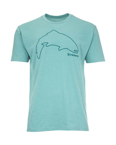 Simms T-Shirt Trout Outline