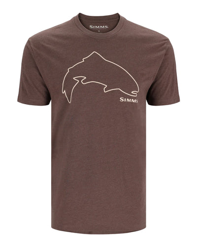 Simms T-Shirt Trout Outline