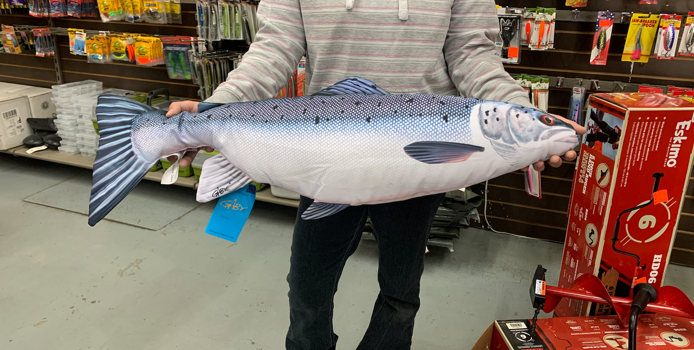 COUSSIN GABY SAUMON ATLANTIQUE 32''