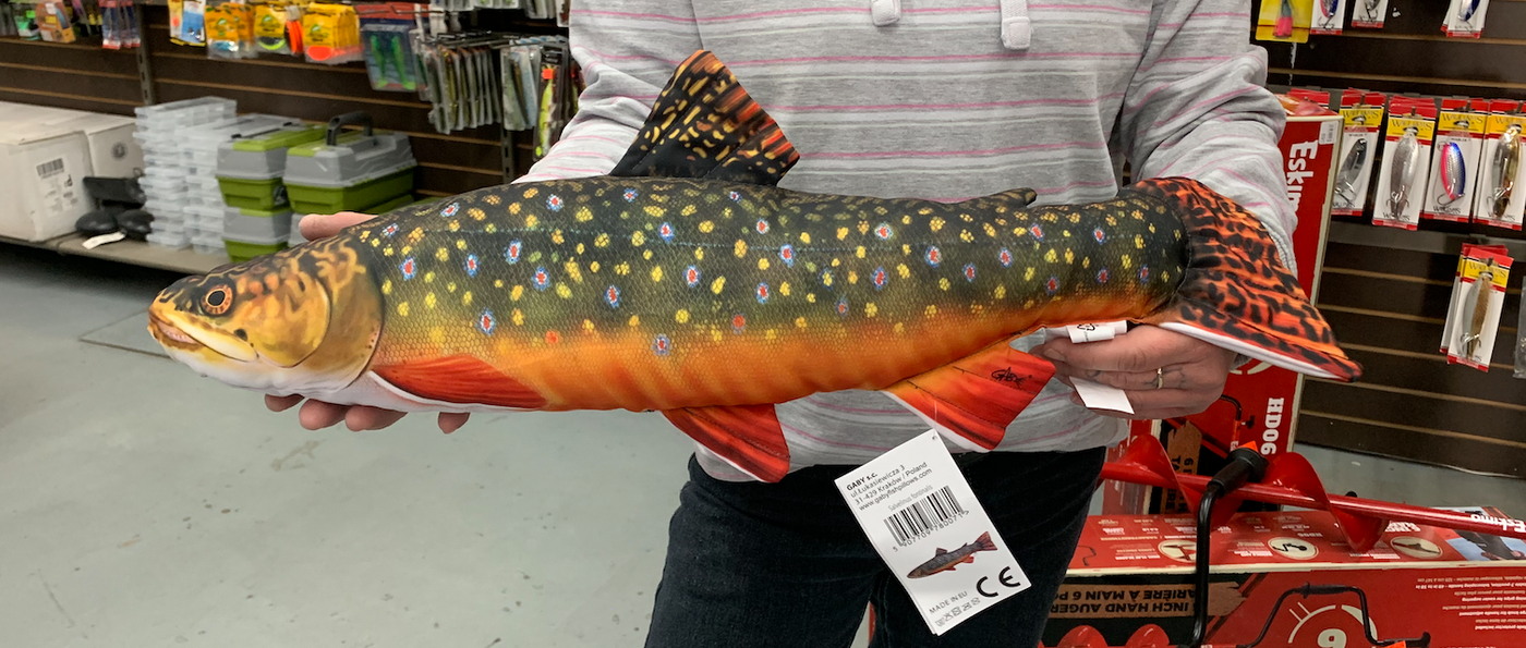 Coussin décoratif Gaby truite moucheté 24"