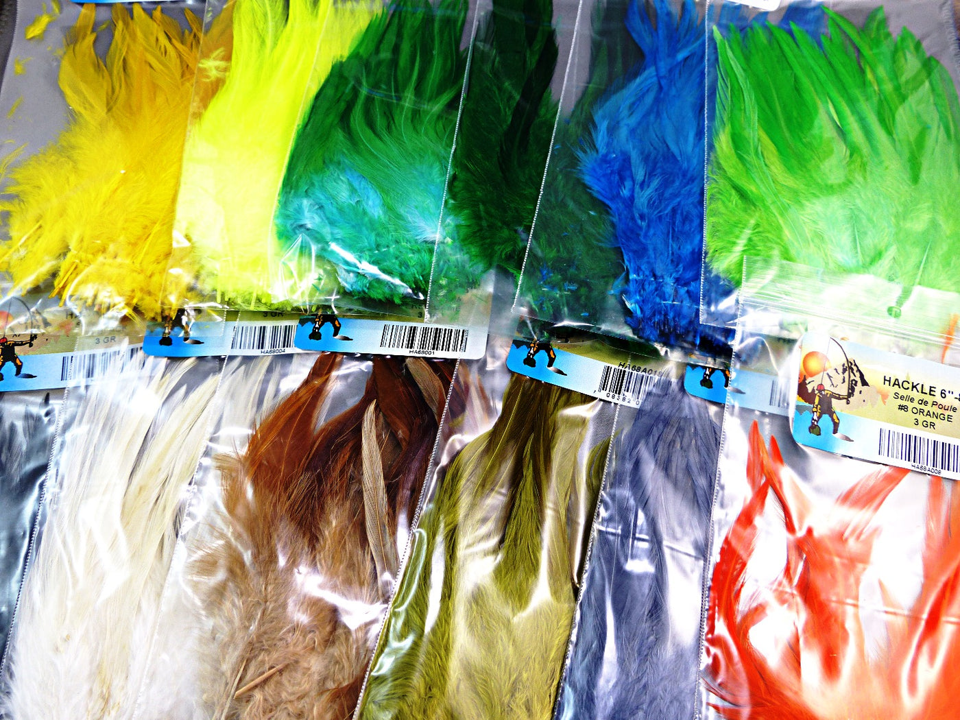 HACKEL DE SELLE 6-8 3 GR