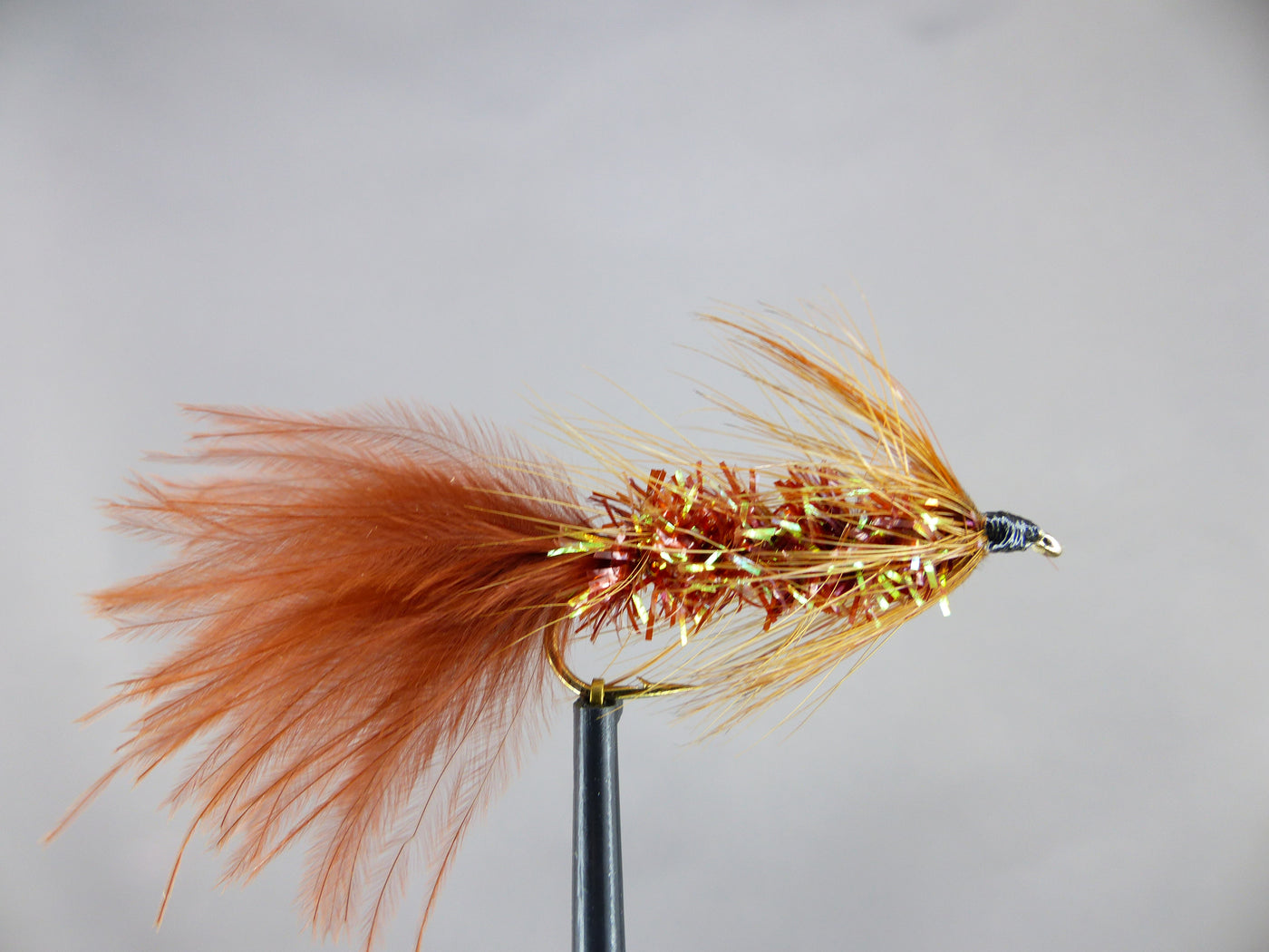 Brown Crystal Woolly Bugger