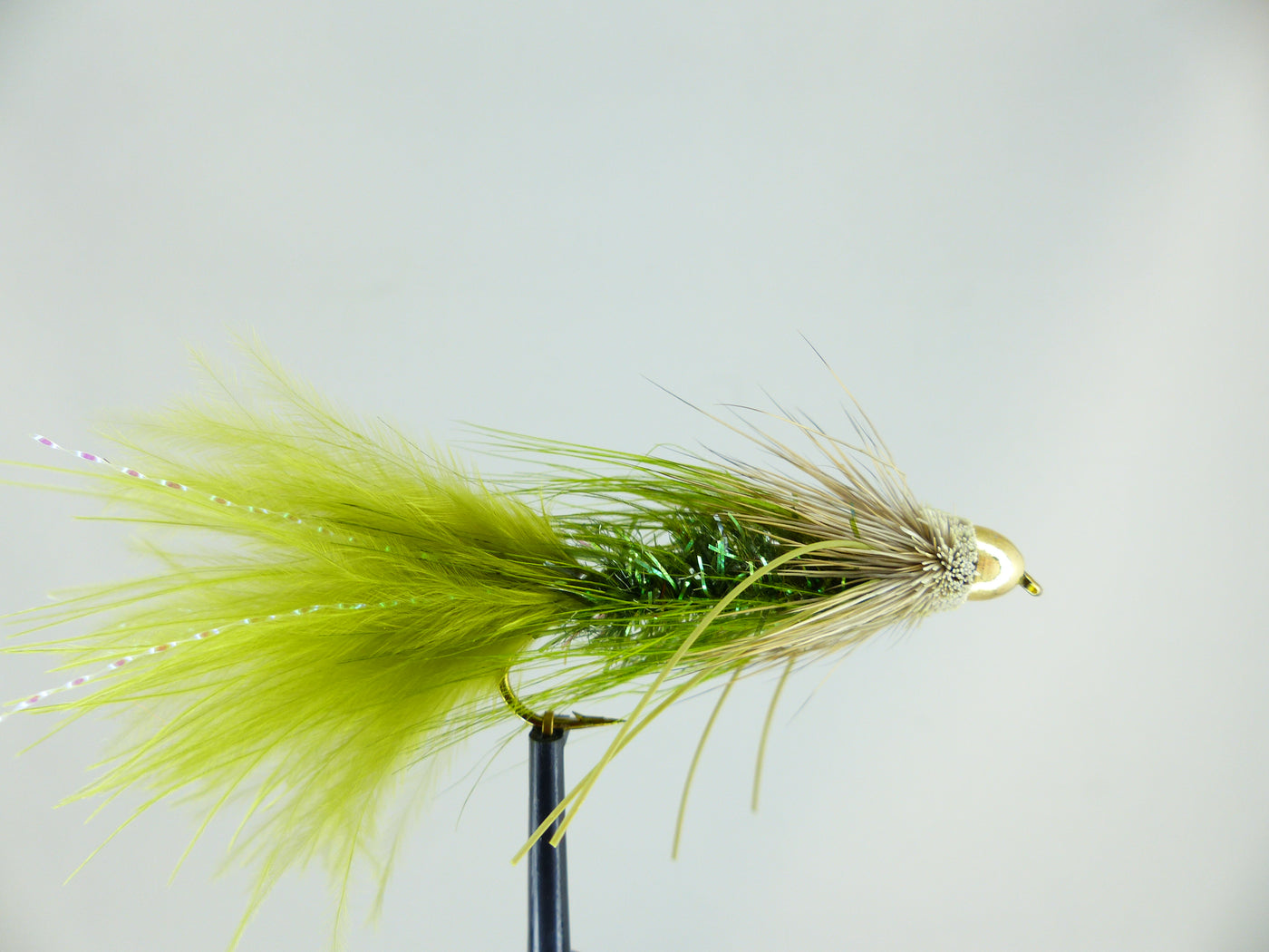 Olive Conehead Bow River Bugger