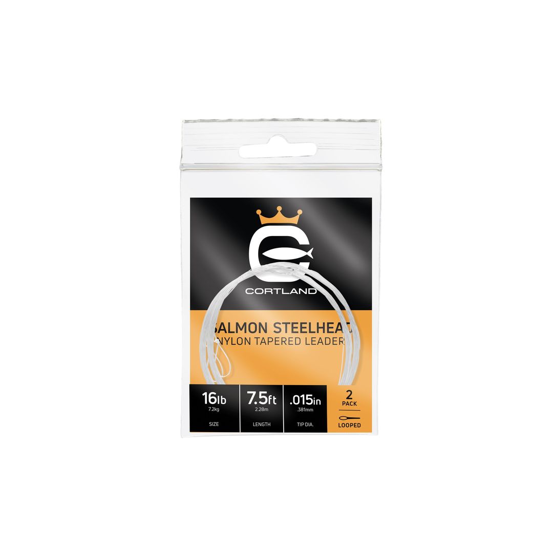 Bas de ligne dégradé steelhead/salmon cortland pqt 2 9FT