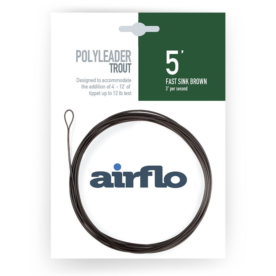 Airflo polyleader trout 5'